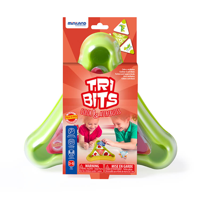 JUEGO DE TARJETAS TRI-BITS: COLORES Y ATRIBUTOS ML32000