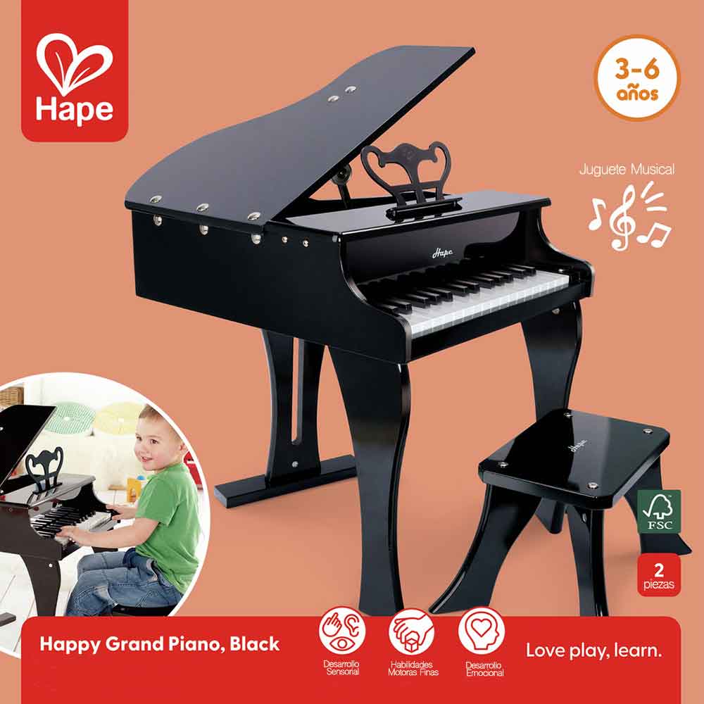PIANO DE COLA NEGRO COD E0320A HP