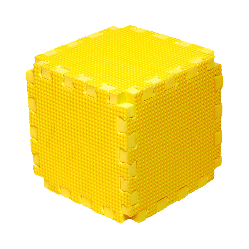 CUBO ENCAJABLE 15 MM AMARILLO MF