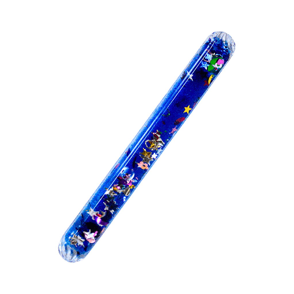 MINI VARITA MAGICA SENSORIAL AZUL 13 CM