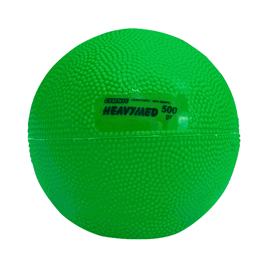 PELOTA CON PESO 500 g VERDE COD 97.05 LDP  