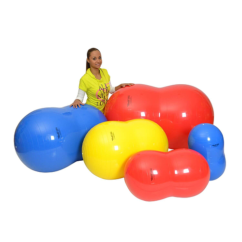 PELOTA PHYSIO ROLL 55 CM DIAM / LARGE 90 CM YELLOW COD 88.02 LDP