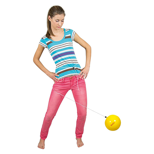 PELOTA SPORTBALL 20 CM DIAM YELLOW COD 80.91 DD LDP