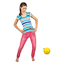 PELOTA SPORTBALL 20 CM DIAM YELLOW COD 80.91 DD LDP