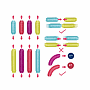 SET MAGNETICO X 42 PIEZAS