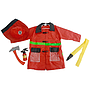 DISFRAZ DE BOMBERO ABRIGO (CON ACCESORIOS) COD KN8002-1 HYT 